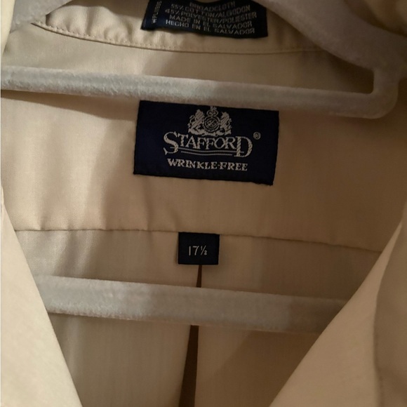 Men's Cream Shirt - Picture 2 of 5